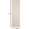 Martha Stewart x SAFAVIEH Area Rug Collection – 4′ x 6′, Ivory, Handmade Wool, Ideal for Living Room, Foyer, Bedroom, Accent Space (MSR3503A)(Ivory)