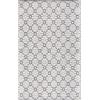 Martha Stewart x SAFAVIEH Area Rug Collection – 4′ x 6′, Ivory, Handmade Wool, Ideal for Living Room, Foyer, Bedroom, Accent Space (MSR3503A)(Ivory/Navy)