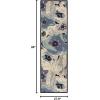 Martha Stewart x SAFAVIEH Area Rug Collection – 4′ x 6′, Red, Handmade Wool, Ideal for Living Room, Foyer, Bedroom, Accent Space (MSR4872A)(Blue)
