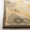 Martha Stewart x SAFAVIEH Area Rug Collection – 4′ x 6′, Red, Handmade Wool, Ideal for Living Room, Foyer, Bedroom, Accent Space (MSR4872A)(Gold)