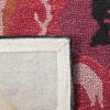 Martha Stewart x SAFAVIEH Area Rug Collection – 4′ x 6′, Red, Handmade Wool, Ideal for Living Room, Foyer, Bedroom, Accent Space (MSR4872A)(Red)