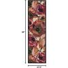 Martha Stewart x SAFAVIEH Area Rug Collection – 4′ x 6′, Red, Handmade Wool, Ideal for Living Room, Foyer, Bedroom, Accent Space (MSR4872A)(Red)