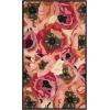 Martha Stewart x SAFAVIEH Area Rug Collection – 4′ x 6′, Red, Handmade Wool, Ideal for Living Room, Foyer, Bedroom, Accent Space (MSR4872A)(Red)