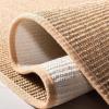 Martha Stewart x SAFAVIEH Area Rug Collection – 4′ x 6′, Red, Sisal & Jute, Farmhouse Style, Ideal for Living Room, Foyer, Bedroom, Accent Space (MSR9501Q)(Beige/Ivory)