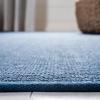 Martha Stewart x SAFAVIEH Area Rug Collection – 4′ x 6′, Red, Sisal & Jute, Farmhouse Style, Ideal for Living Room, Foyer, Bedroom, Accent Space (MSR9501Q)(Blue)