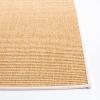 Martha Stewart x SAFAVIEH Area Rug Collection – 4′ x 6′, Red, Sisal & Jute, Farmhouse Style, Ideal for Living Room, Foyer, Bedroom, Accent Space (MSR9501Q)(Natural/White)