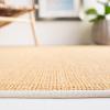Martha Stewart x SAFAVIEH Area Rug Collection – 4′ x 6′, Red, Sisal & Jute, Farmhouse Style, Ideal for Living Room, Foyer, Bedroom, Accent Space (MSR9501Q)(Natural/White)