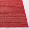 Martha Stewart x SAFAVIEH Area Rug Collection – 4′ x 6′, Red, Sisal & Jute, Farmhouse Style, Ideal for Living Room, Foyer, Bedroom, Accent Space (MSR9501Q)(Red)