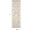 Martha Stewart x SAFAVIEH Area Rug Collection – 4′ x 6′, Whetstone Grey, Handmade Wool, Marais Scroll Design, Ideal for Living Room, Foyer, Bedroom, Accent Space (MSR4324A)(Whetstone Grey)