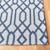 Martha Stewart x SAFAVIEH Area Rug Collection – 5′ x 7′, Green & Ivory, Cotton, Ideal for Living Room, Bedroom, Office, Dining Space (MSR421Y)(Blue/Grey)