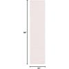 Martha Stewart x SAFAVIEH Area Rug Collection – 5′ x 7′, Green & Ivory, Cotton, Ideal for Living Room, Bedroom, Office, Dining Space (MSR421Y)(Pink/Ivory)