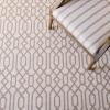 Martha Stewart x SAFAVIEH Area Rug Collection – 5′ x 7′, Green & Ivory, Cotton, Ideal for Living Room, Bedroom, Office, Dining Space (MSR421Y)(Taupe/Cream)