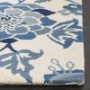Martha Stewart x SAFAVIEH Area Rug Collection – 5′ x 8′, Azurite, Handmade Wool, Ideal for Living Room, Bedroom, Office, Dining Space (MSR4732A)(Azurite)