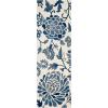 Martha Stewart x SAFAVIEH Area Rug Collection – 5′ x 8′, Azurite, Handmade Wool, Ideal for Living Room, Bedroom, Office, Dining Space (MSR4732A)(Azurite)