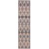 Martha Stewart x SAFAVIEH Area Rug Collection – 5′ x 8′, Blue & Ivory, Handmade Wool, Ideal for Living Room, Bedroom, Office, Dining Space (MSR4652M)(Brown/Grey)