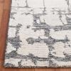 Martha Stewart x SAFAVIEH Area Rug Collection – 5′ x 8′, Charcoal & Ivory, Handmade Wool, Ideal for Living Room, Bedroom, Office, Dining Space (MSR4533H)(Charcoal/Ivory)