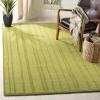 Martha Stewart x SAFAVIEH Area Rug Collection – 5′ x 8′, Fossil, Handmade Wool, Ideal for Living Room, Bedroom, Office, Dining Space (MSR4619B)(Mossy Rock)
