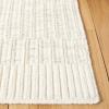 Martha Stewart x SAFAVIEH Area Rug Collection – 5′ x 8′, Ivory & Grey, Handmade Wool, Ideal for Living Room, Bedroom, Office, Dining Space (MSR9603A)(Ivory/Grey)