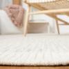 Martha Stewart x SAFAVIEH Area Rug Collection – 5′ x 8′, Ivory & Grey, Handmade Wool, Ideal for Living Room, Bedroom, Office, Dining Space (MSR9603A)(Ivory/Grey)