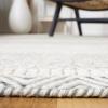 Martha Stewart x SAFAVIEH Area Rug Collection – 5′ x 8′, Ivory & Grey, Handmade Wool, Ideal for Living Room, Bedroom, Office, Dining Space (MSR9606A)(Ivory/Grey)