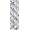 Martha Stewart x SAFAVIEH Area Rug Collection – 5’3″ x 7’7″, Ivory & Turquoise Blue, Non-Shedding & Easy Cleaning, Ideal for Living Room, Bedroom, Office, Dining Space (MSR0957A)(Ivory/Grey)