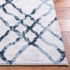 Martha Stewart x SAFAVIEH Area Rug Collection – 5’3″ x 7’7″, Ivory & Turquoise Blue, Non-Shedding & Easy Cleaning, Ideal for Living Room, Bedroom, Office, Dining Space (MSR0957A)(Ivory/Turquoise)