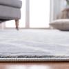 Martha Stewart x SAFAVIEH Area Rug Collection – 5’3″ x 7’7″, Ivory & Turquoise Blue, Non-Shedding & Easy Cleaning, Ideal for Living Room, Bedroom, Office, Dining Space (MSR0957A)(Silver/Ivory)