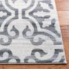 Martha Stewart x SAFAVIEH Area Rug Collection – 5’3″ x 7’7″, Navy & Ivory, Non-Shedding & Easy Cleaning, Ideal for Living Room, Bedroom, Office, Dining Space (MSR0956N)(Grey/Ivory)