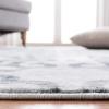 Martha Stewart x SAFAVIEH Area Rug Collection – 5’3″ x 7’7″, Navy & Ivory, Non-Shedding & Easy Cleaning, Ideal for Living Room, Bedroom, Office, Dining Space (MSR0956N)(Grey/Ivory)