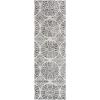 Martha Stewart x SAFAVIEH Area Rug Collection – 5’3″ x 7’7″, Silver & Ivory, Non-Shedding & Easy Cleaning, Ideal for Living Room, Bedroom, Office, Dining Space (MSR0958G)(Charcoal/Ivory)