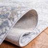 Martha Stewart x SAFAVIEH Area Rug Collection – 5’3″ x 7’7″, Silver & Ivory, Non-Shedding & Easy Cleaning, Ideal for Living Room, Bedroom, Office, Dining Space (MSR0958G)(Silver/Ivory)