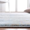 Martha Stewart x SAFAVIEH Area Rug Collection – 5’3″ x 7’7″, Silver & Ivory, Non-Shedding & Easy Cleaning, Ideal for Living Room, Bedroom, Office, Dining Space (MSR0958G)(Denim Blue/Ivory)