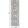 Martha Stewart x SAFAVIEH Area Rug Collection – 5’3″ x 7’7″, Silver & Ivory, Non-Shedding & Easy Cleaning, Ideal for Living Room, Bedroom, Office, Dining Space (MSR0958G)(Charcoal/Ivory)
