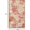 Martha Stewart x SAFAVIEH Area Rug Collection – 6′ Round, Cornucopia Beige, Handmade Wool & Viscose, Ideal for Living Room, Bedroom, Office, Dining Space (MSR3625C)(Cayenne Red)