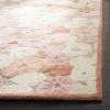 Martha Stewart x SAFAVIEH Area Rug Collection – 6′ Round, Cornucopia Beige, Handmade Wool & Viscose, Ideal for Living Room, Bedroom, Office, Dining Space (MSR3625C)(Cayenne Red)