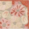 Martha Stewart x SAFAVIEH Area Rug Collection – 6′ Round, Cornucopia Beige, Handmade Wool & Viscose, Ideal for Living Room, Bedroom, Office, Dining Space (MSR3625C)(Cayenne Red)