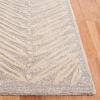 Martha Stewart x SAFAVIEH Area Rug Collection – 6′ Round, Oolong Tea Green, Handmade Wool & Viscose, Ideal for Living Room, Bedroom, Office, Dining Space (MSR3612B)(Chamois Beige)