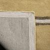 Martha Stewart x SAFAVIEH Area Rug Collection – 6′ Round, Toffee Gold, Handmade Wool & Viscose, Ideal for Living Room, Bedroom, Office, Dining Space (MSR3617B)(Toffee Gold)