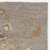 Martha Stewart x SAFAVIEH Area Rug Collection – 8′ x 10′, Persimmon Red, Handmade Wool & Viscose, Ideal for Living Room, Bedroom, Office, Dining Space (MSR3611A)(Gray Squirrel)