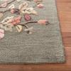 Martha Stewart x SAFAVIEH Area Rug Collection – 8′ x 10′, Persimmon Red, Handmade Wool & Viscose, Ideal for Living Room, Bedroom, Office, Dining Space (MSR3611A)(Francesca Black)