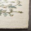 Martha Stewart x SAFAVIEH Area Rug Collection – 8′ x 10′, Persimmon Red, Handmade Wool & Viscose, Ideal for Living Room, Bedroom, Office, Dining Space (MSR3611A)(Colonial Blue)
