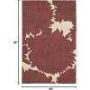 Martha Stewart x SAFAVIEH Area Rug Collection – 8′ x 10′, Saguaro, Handmade Wool, Ideal for Living Room, Bedroom, Office, Dining Space (MSR4542D)(Miso)
