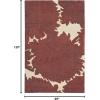 Martha Stewart x SAFAVIEH Area Rug Collection – 8′ x 10′, Saguaro, Handmade Wool, Ideal for Living Room, Bedroom, Office, Dining Space (MSR4542D)(Miso)