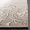 Martha Stewart x SAFAVIEH Area Rug Collection – 8′ x 10′, Soft Yellow, Handmade Wool, Ideal for Living Room, Bedroom, Office, Dining Space (MSR4623A)(Soft Grey)