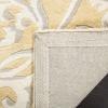 Martha Stewart x SAFAVIEH Area Rug Collection – 8′ x 10′, Soft Yellow, Handmade Wool, Ideal for Living Room, Bedroom, Office, Dining Space (MSR4623A)(Soft Yellow)