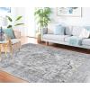 Martha Stewart x SAFAVIEH Area Rug Collection – 9′ x 12′, Light Blue & Ivory, Non-Shedding & Easy Cleaning, Ideal for Living Room, Bedroom, Office, Dining Space (MSR877M)(Light Blue / Ivory)