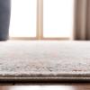 Martha Stewart x SAFAVIEH Area Rug Collection – 9′ x 12′, Light Blue & Ivory, Non-Shedding & Easy Cleaning, Ideal for Living Room, Bedroom, Office, Dining Space (MSR877M)(Grey/Ivory)