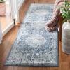 Martha Stewart x SAFAVIEH Area Rug Collection – 9′ x 12′, Navy & Ivory, Non-Shedding & Easy Cleaning, Ideal for Living Room, Bedroom, Office, Dining Space (MSR858N)(Navy/Ivory)