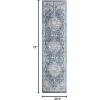 Martha Stewart x SAFAVIEH Area Rug Collection – 9′ x 12′, Navy & Ivory, Non-Shedding & Easy Cleaning, Ideal for Living Room, Bedroom, Office, Dining Space (MSR858N)(Navy/Ivory)