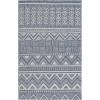 Martha Stewart x SAFAVIEH Outdoor Area Rug Collection – 4′ x 6′, Navy & Cream, Weather Resistant & Washable, Ideal for Patio, Backyard, Mudroom, Deck, Accent Space (MSRO318N)(Navy/Creme)